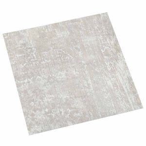 vidaXL Vloerplanken Wit en Hout 5,11 m&sup2; 55 st PVC