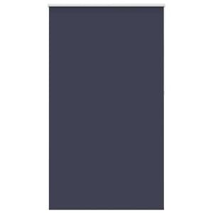 vidaXL Rolgordijn verduisterend 130x210 cm stofbreedte 126,6 cm blauw