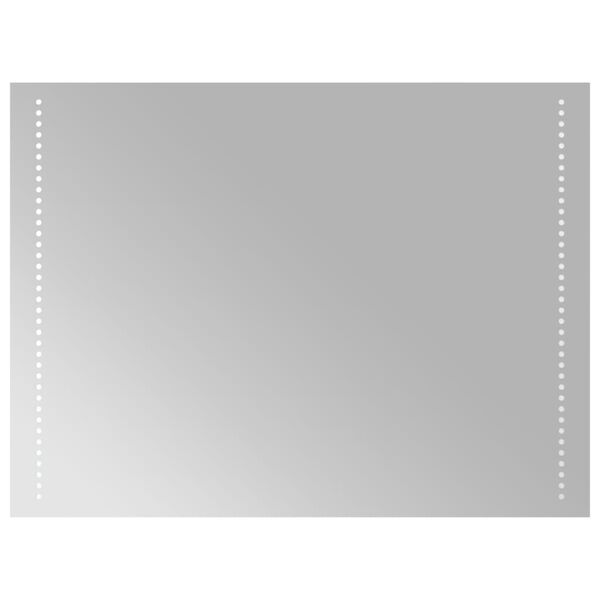 vidaXL Badkamerspiegel LED 80x60 cm