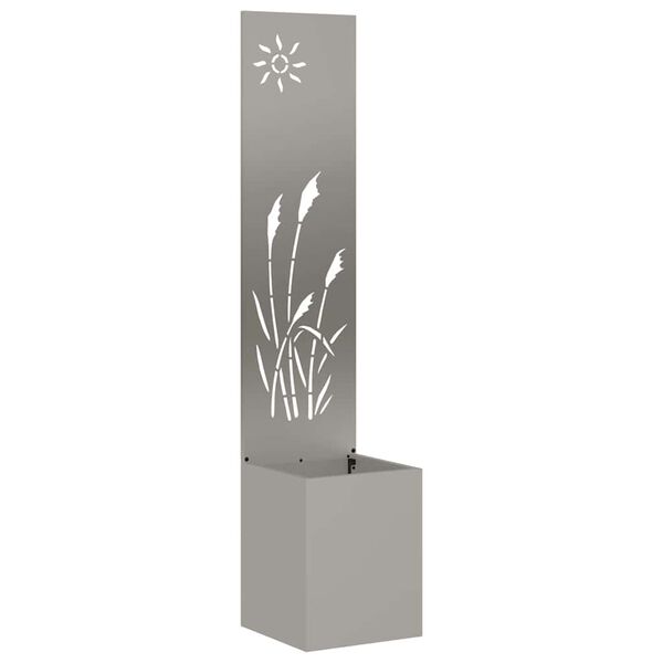 vidaXL Tuin Privacy Screen Fretwerk Roestig 32 x 140 cm Cortenstaal