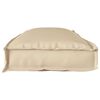 vidaXL Kussen Beige 110 x 40 x 8 cm Oxford Stof