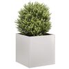 vidaXL Plantenbak 40x40x40 cm roestvrij staal