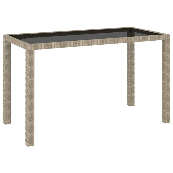vidaXL 6-delige Tuinset met kussens poly rattan beige