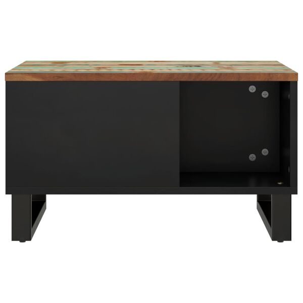 vidaXL Salontafel 60x50x35 cm massief gerecycled hout