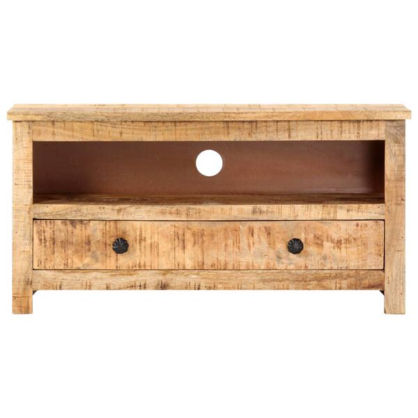 vidaXL Tv-meubel 79x30x40 cm ruw mangohout