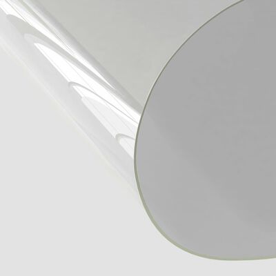 vidaXL Tafelbeschermer 80x80 cm 2 mm PVC transparant