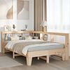 vidaXL Bed met boekenkast zonder matras massief grenenhout 120x200 cm