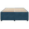 vidaXL Bedframe fluweel blauw 140x190 cm