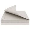 vidaXL Zeil met Oogjes Wit 3 x 4 m 180 gsm PE