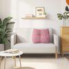 vidaXL Rugkussen Roze 60 x 24 x 50 cm Fluweel