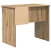vidaXL Bureau artisanaal eikenkleurig 90 x 49.5 x 75 cm Bewerkt hout