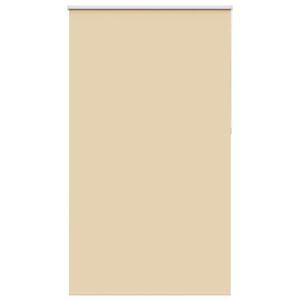 vidaXL Rolgordijn verduisterend 130x210 cm stofbreedte 126,6 cm beige
