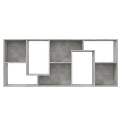 vidaXL Boekenkast 67x24x161 cm bewerkt hout betongrijs