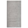 vidaXL Vloerkleed shaggy anti-slip 80x150 cm lichtgrijs
