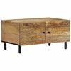 vidaXL Salontafel 80x50x40 cm massief mangohout