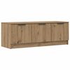 vidaXL Tv-meubel 102x35x36,5 cm bewerkt hout artisanaal eikenkleur