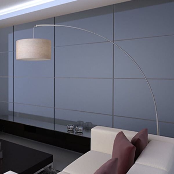 vidaXL Booglamp verstelbaar 192 cm cr&egrave;me