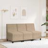vidaXL | Sofa Stoel | Lichtgrijs 55 x 74 x 82 cm Faux suede leer