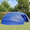 vidaXL Zwembad Tent Koepel Groen 538 x 440 x 204 cm