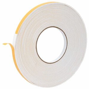 vidaXL Zelfklevende schuimtape Wit 10mm x 10m CR Schuim