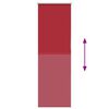 vidaXL Rolgordijn 40x175 cm stof verduisterend rood Stofbreedte 35,7cm