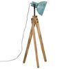 vidaXL Vloerlamp 25 W E27 45x45x120 cm verweerd blauw
