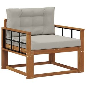 vidaXL Buiten Midden Sofa Naturel