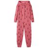vidaXL Kinderonesie met capuchon 92 oudroze