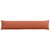 vidaXL Sofa Kussens 2 stuks Rood-oranje 200 x 40 cm Cordstof