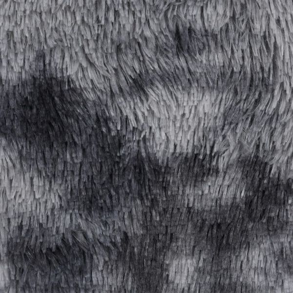 vidaXL Vloerkleed shaggy 200x140 cm antracietkleurig