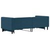 vidaXL Slaapbank met onderschuifbed 80x200 cm fluweel blauw