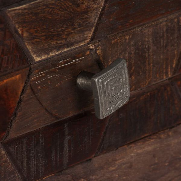 vidaXL Salontafel 100x60x35 cm massief gerecycled hout