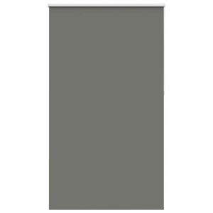 vidaXL Rolgordijn verduisterend 135x210 cm stofbreedte 131,6 cm grijs
