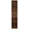 vidaXL Boekenkast 36x30x171 cm bewerkt hout bruin eikenkleur