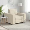 vidaXL Bank Beige 100 x 80 x 82 cm Linnen-mix stof