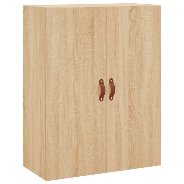vidaXL Wandkast 69,5x34x90 cm sonoma eikenkleurig