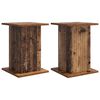 vidaXL Plantenstandaard 2 pcs Oud hout 30,5 x 30 x 43 cm Bewerkt hout