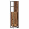 vidaXL Badkamermeubelset Oud Hout 35 x 37,5 x 166 cm Bewerkt hout