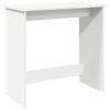 vidaXL Bureau 80x40x75 cm bewerkt hout wit