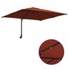vidaXL Tuinparasol Terracotta 248,5 x 247,5 x 160 cm