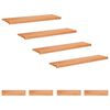 vidaXL Trapmatten 8 st Lak 110 x 30 x 2 cm Massief beukenhout