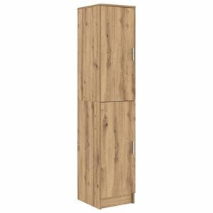 vidaXL Hoge kast Artisan Eiken 35 x 39 x 168 cm