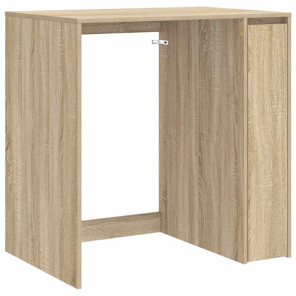 vidaXL Wasmachinekast met opslag Sonoma 87 x 60 x 89 cm Bewerkt hout