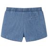 Kindershorts 140 denimblauw