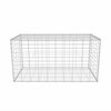 vidaXL Gabion mand 100x50x50 cm gegalvaniseerd staal