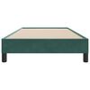 vidaXL Boxspring zonder matras fluweel donkergroen 90x210 cm