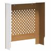 vidaXL Radiatorombouw 78 cm MDF wit