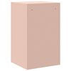 vidaXL Bestandenkast Roze 44 x 50 x 106,5 cm Koudgewalst Staal