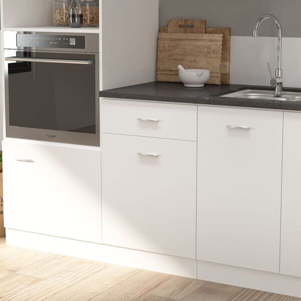 vidaXL Aanrechtblad 50x60x2,8 cm spaanplaat zwart met graniettextuur