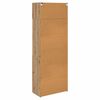 vidaXL Opbergkast Artisan Eiken 80 x 42,5 x 225 cm Bewerkt hout